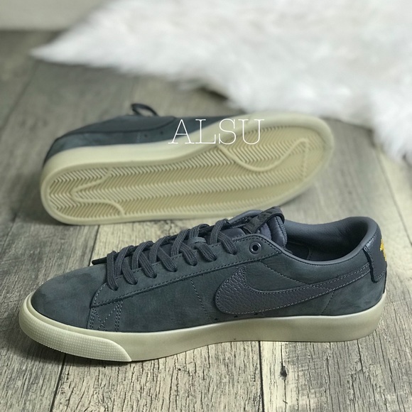 Nike SB Zoom Blazer Low QS Dark Grey M AUTHENTIC - Picture 7 of 8